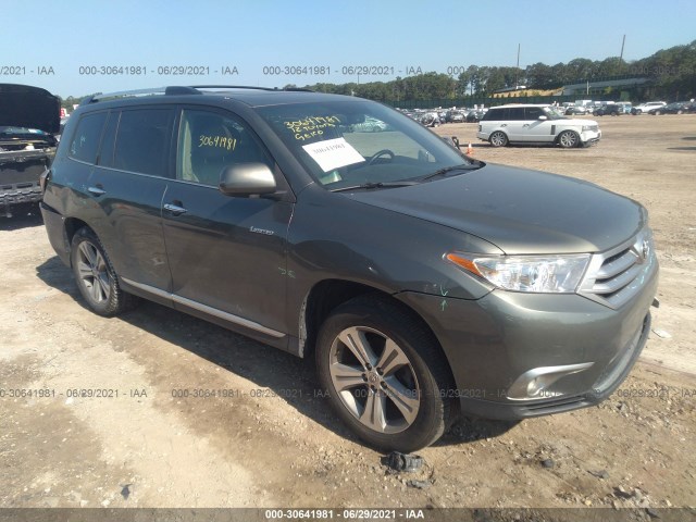 toyota highlander 2012 5tddk3eh1cs155640