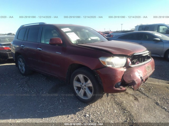 toyota highlander 2010 5tddk3eh3as022827