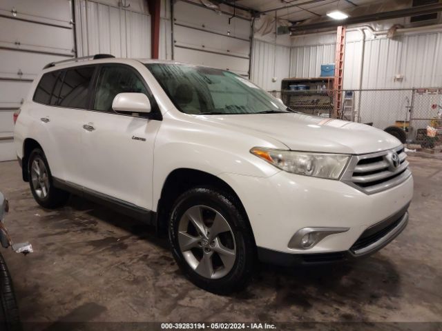 toyota highlander 2012 5tddk3eh3cs150052