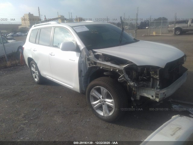 toyota highlander 2010 5tddk3eh5as037958