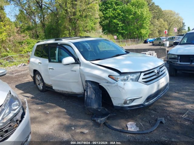 toyota highlander 2011 5tddk3eh5bs082349