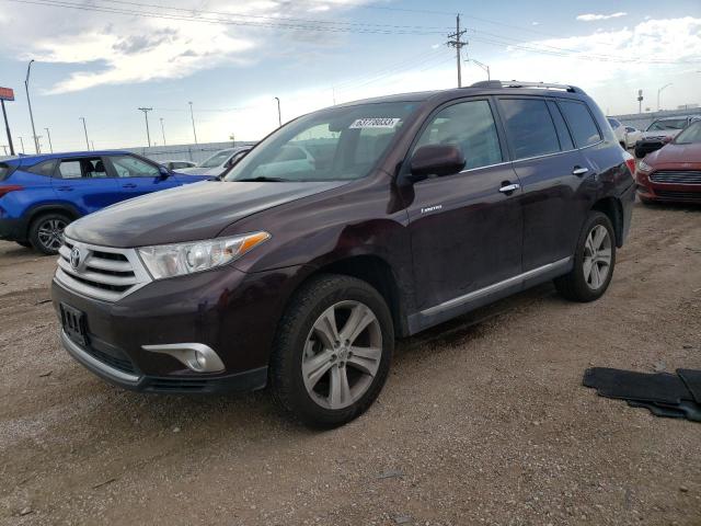 toyota highlander 2012 5tddk3eh6cs140759