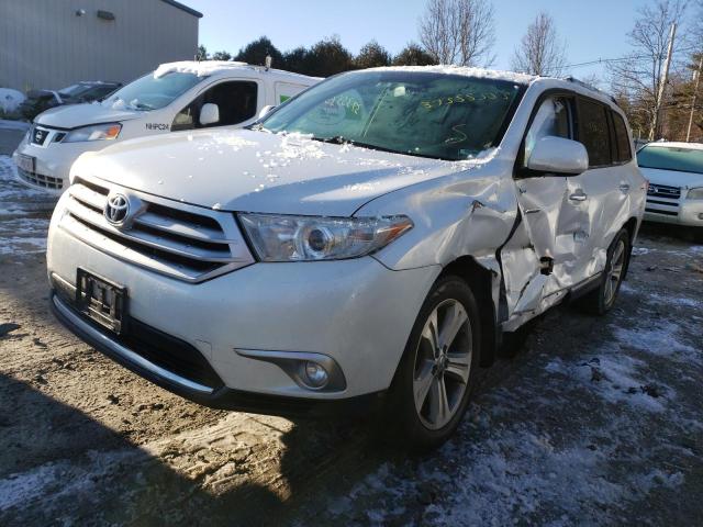 toyota highlander 2012 5tddk3eh7cs145145