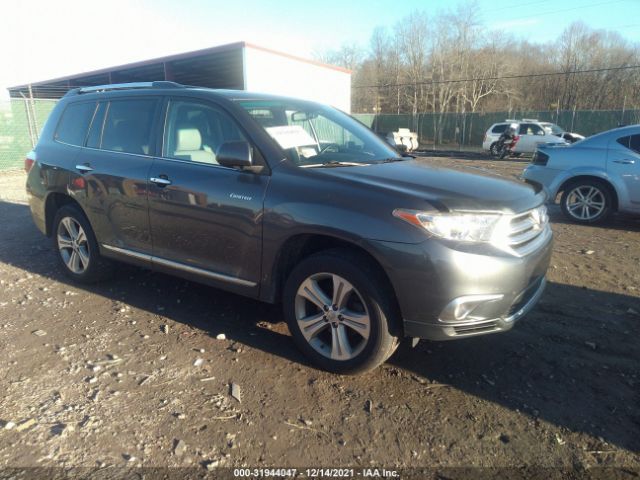 toyota highlander 2012 5tddk3eh7cs146487