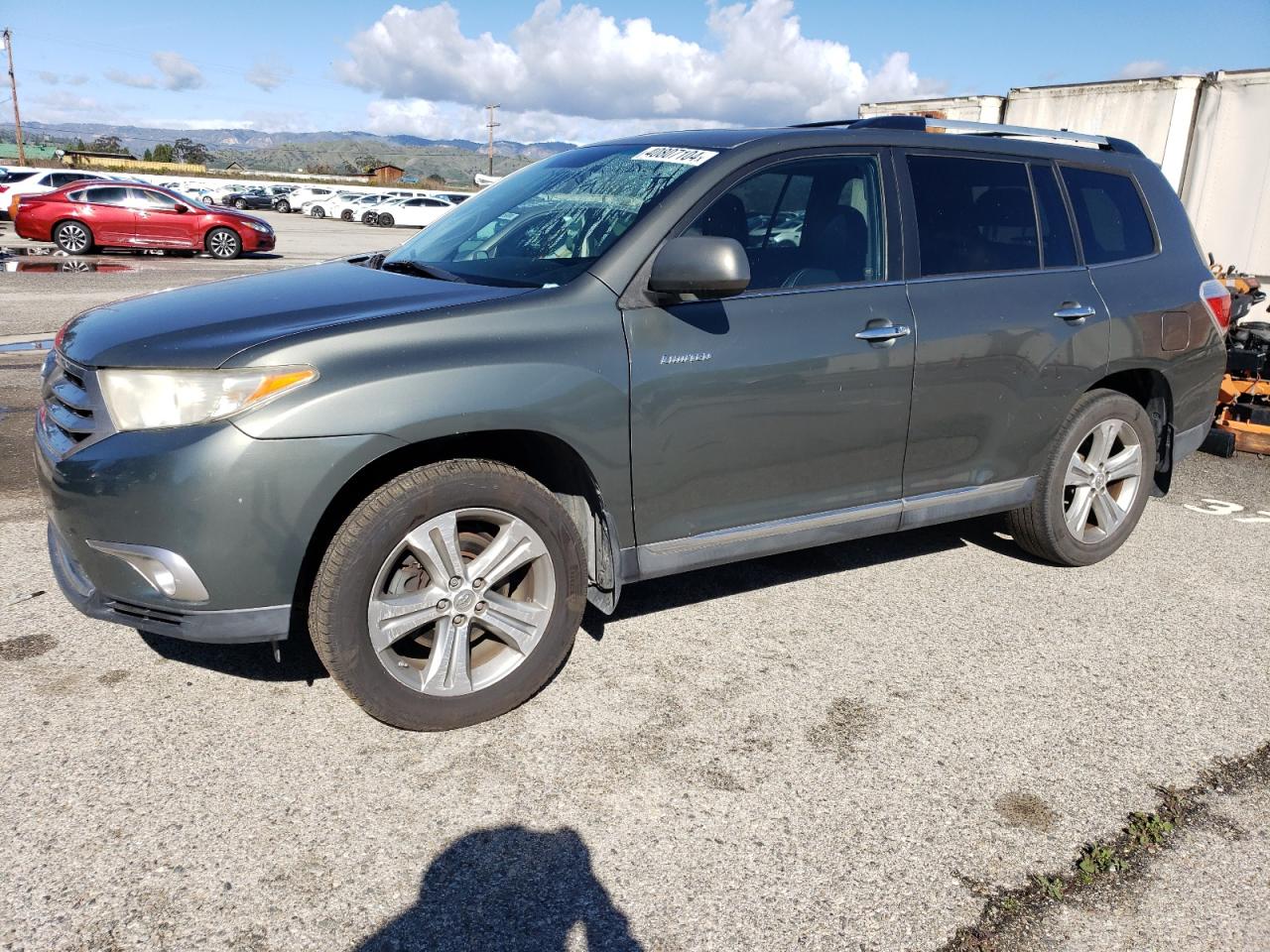 toyota highlander 2012 5tddk3eh7cs160888