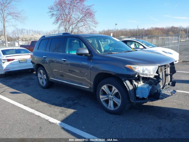 toyota highlander 2012 5tddk3eh7cs165895