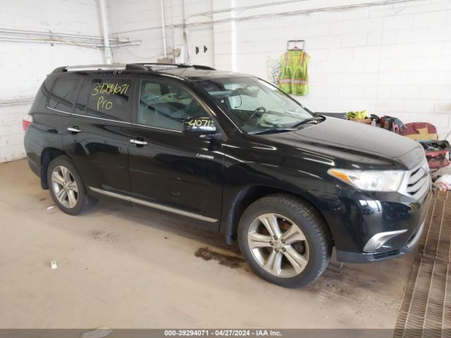 toyota highlander 2013 5tddk3eh8ds277851