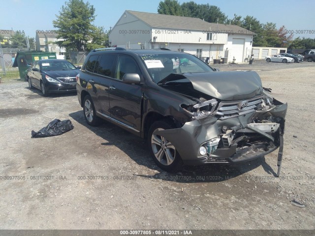 toyota highlander 2012 5tddk3eh9cs098135