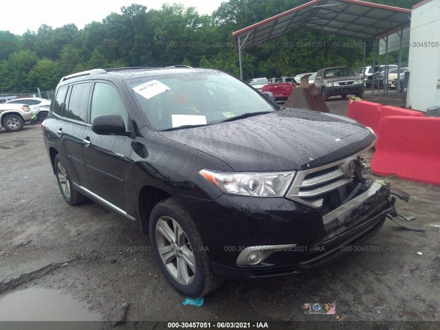 toyota highlander 2013 5tddk3eh9ds182246