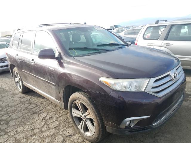 toyota highlander 2012 5tddk3ehxcs094238