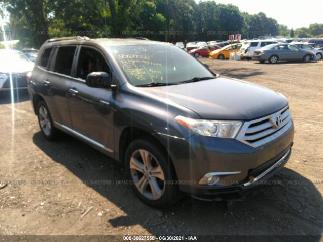 toyota highlander 2012 5tddk3ehxcs096233