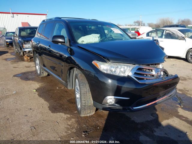 toyota highlander 2013 5tddk3ehxds208935