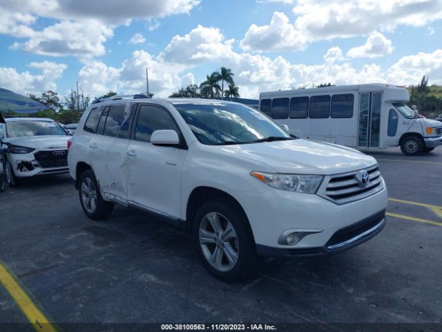 toyota highlander 2013 5tddk3ehxds235083