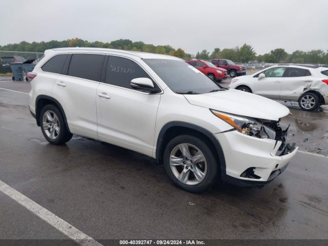 toyota highlander 2015 5tddkrfh0fs081293