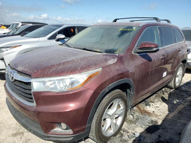 toyota highlander 2015 5tddkrfh0fs095971