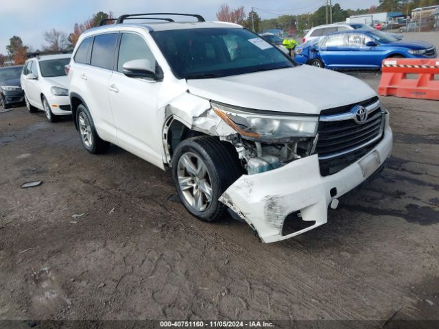 toyota highlander 2015 5tddkrfh0fs149818