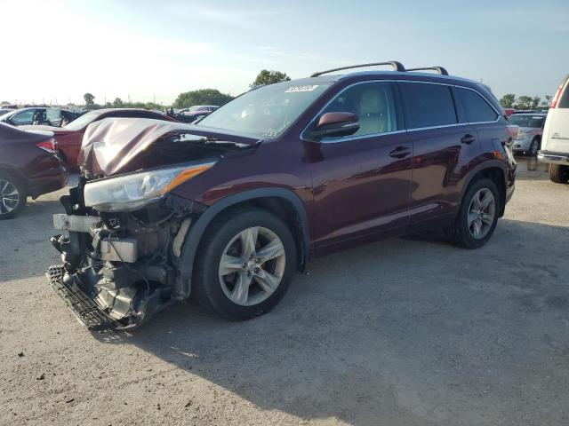 toyota highlander 2015 5tddkrfh0fs168577