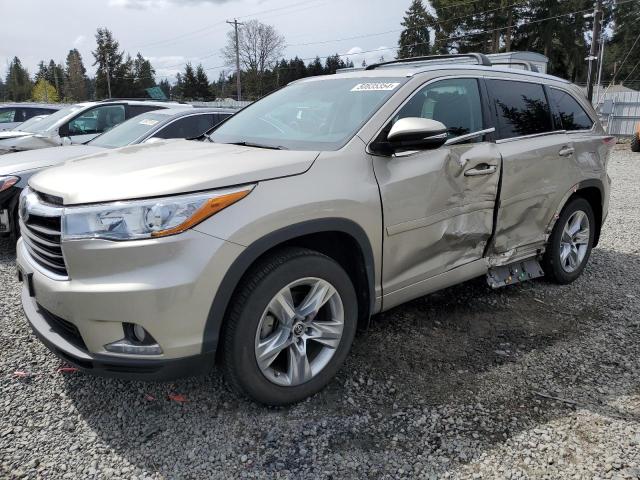 toyota highlander 2016 5tddkrfh0gs249919