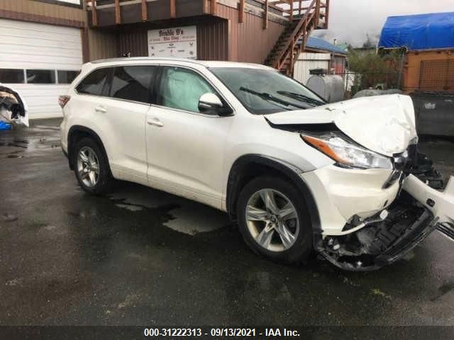 toyota highlander 2016 5tddkrfh0gs287361