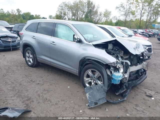 toyota highlander 2016 5tddkrfh0gs294522