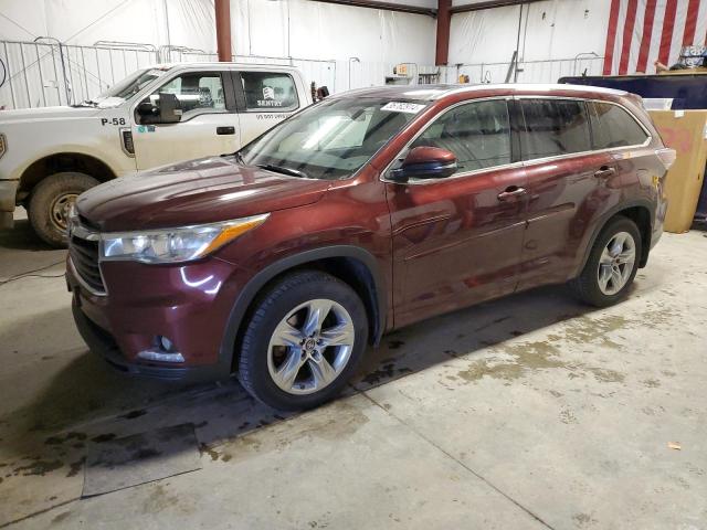 toyota highlander 2016 5tddkrfh0gs308192