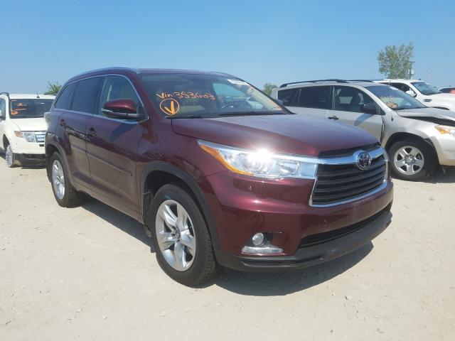 toyota highlander 2016 5tddkrfh0gs353603