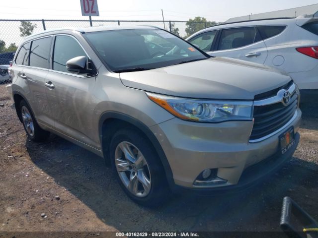 toyota highlander 2016 5tddkrfh2gs249730