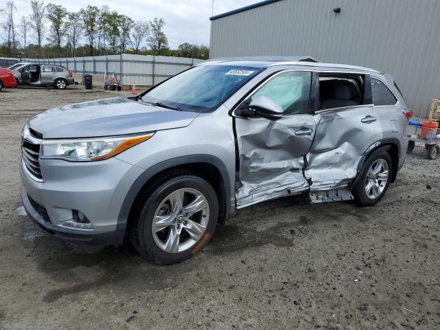 toyota highlander 2016 5tddkrfh2gs275860