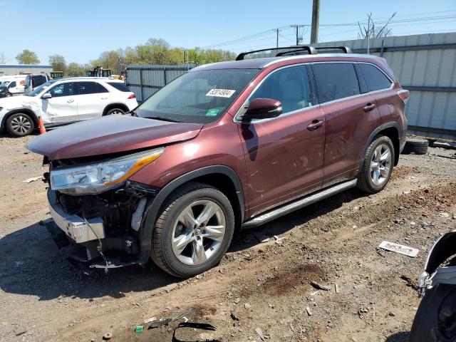 toyota highlander 2016 5tddkrfh2gs339508