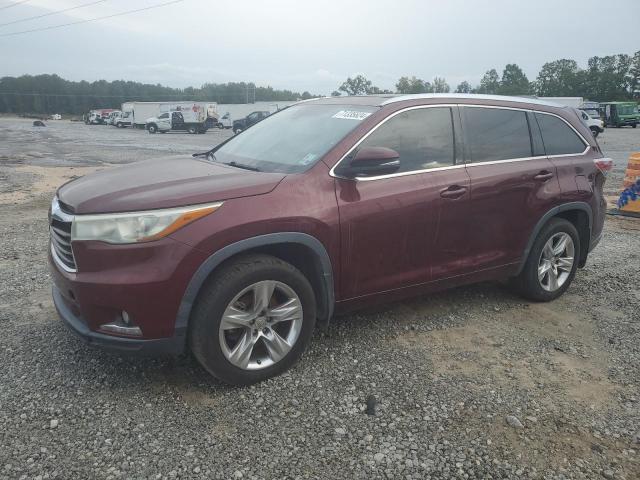 toyota highlander 2014 5tddkrfh3es023726