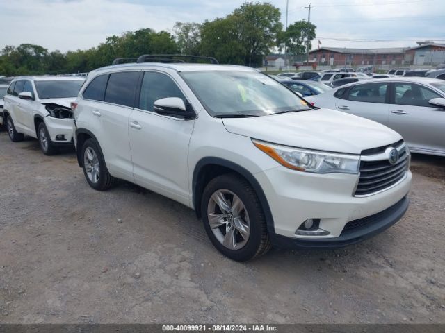 toyota highlander 2016 5tddkrfh3gs241183