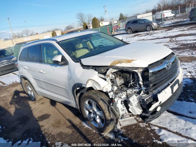 toyota highlander 2016 5tddkrfh3gs263779