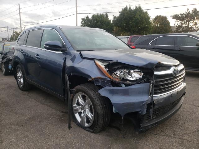 toyota highlander 2016 5tddkrfh3gs266388