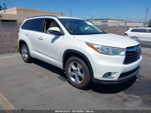 toyota highlander 2015 5tddkrfh4fs201628