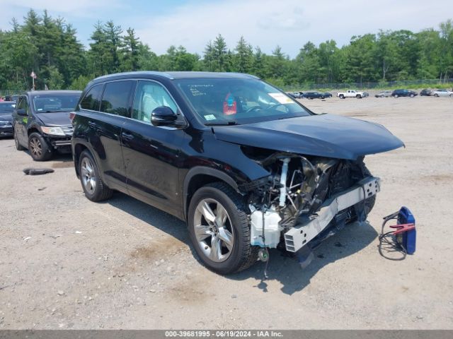 toyota highlander 2016 5tddkrfh4gs253147