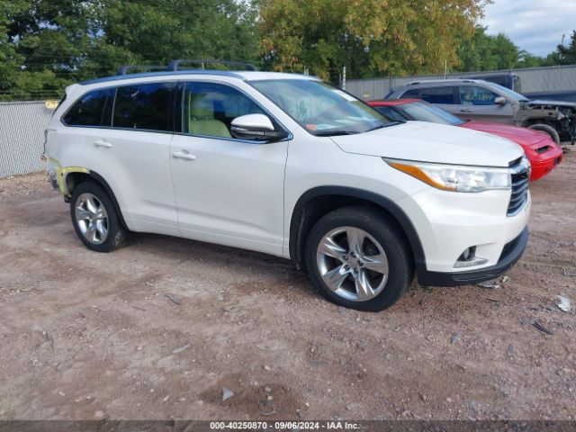 toyota highlander 2015 5tddkrfh5fs147627