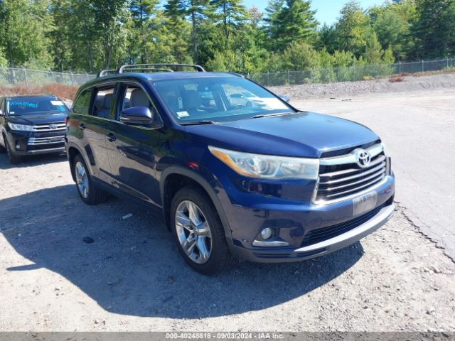 toyota highlander 2015 5tddkrfh5fs178425