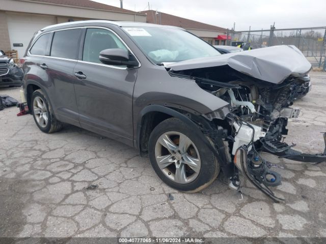 toyota highlander 2015 5tddkrfh5fs215229