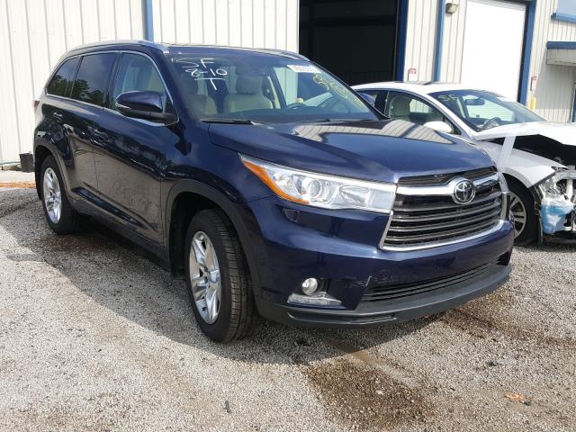 toyota highlander 2016 5tddkrfh5gs290854