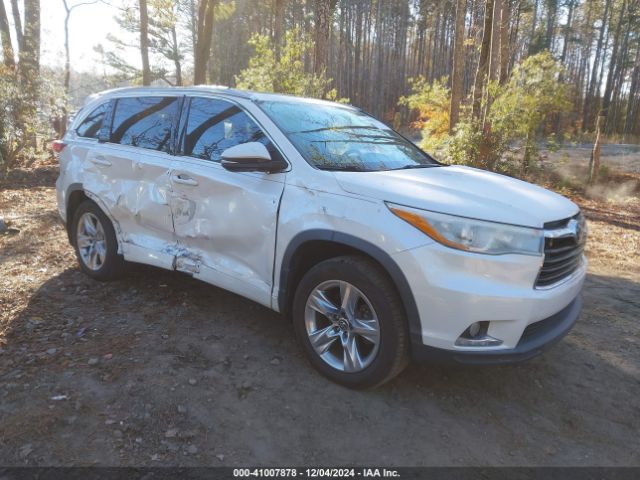 toyota highlander 2016 5tddkrfh5gs298372