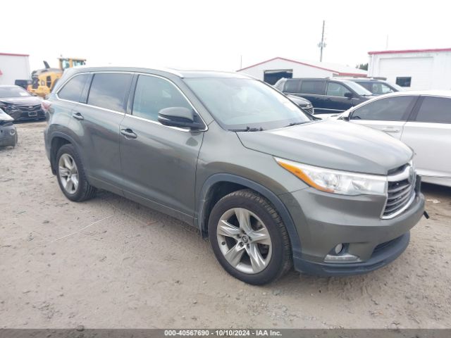 toyota highlander 2016 5tddkrfh5gs348090