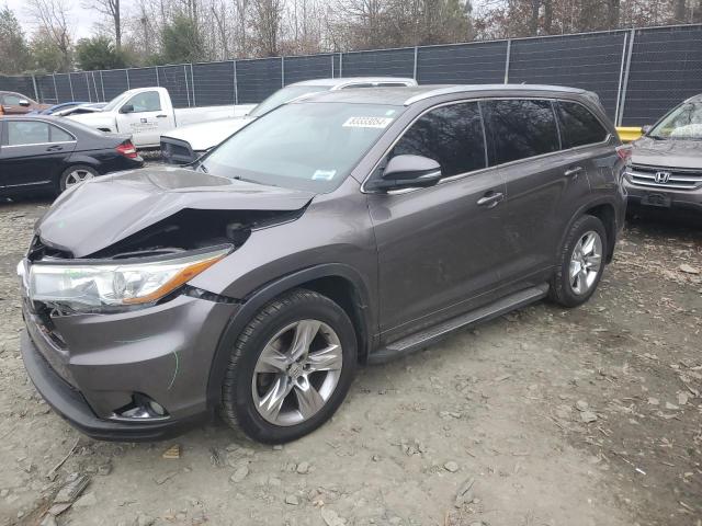 toyota highlander 2015 5tddkrfh6fs142405