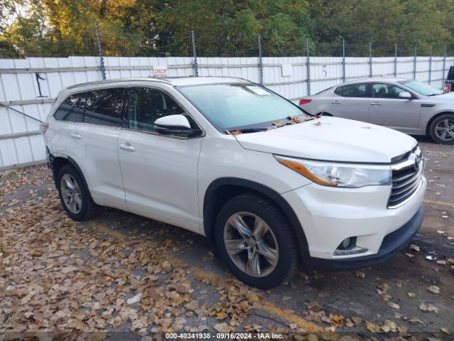 toyota highlander 2015 5tddkrfh6fs169023