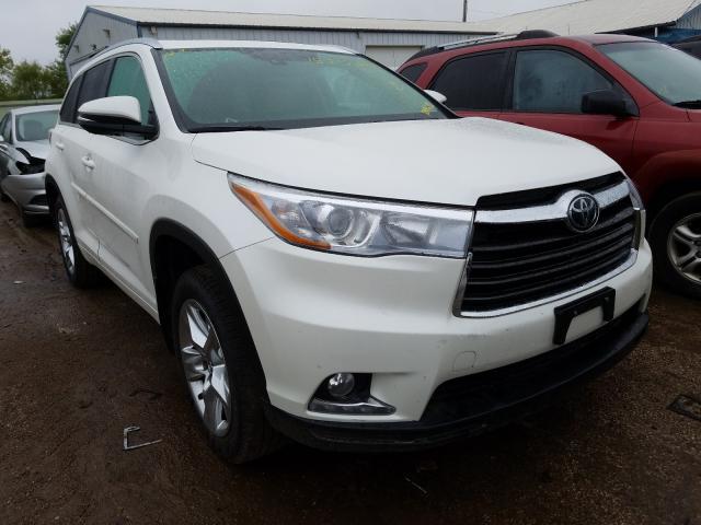 toyota highlander 2016 5tddkrfh6gs284612