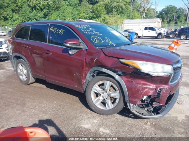 toyota highlander 2015 5tddkrfh7fs121319