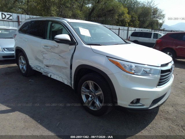 toyota highlander 2016 5tddkrfh7gs246385