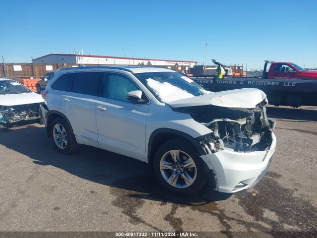 toyota highlander 2016 5tddkrfh7gs292704