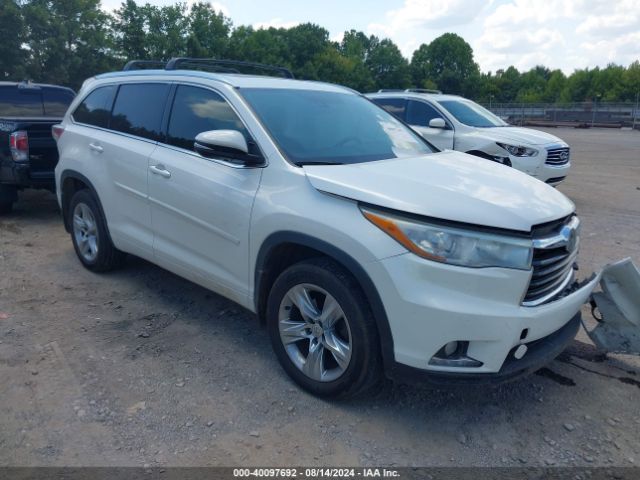 toyota highlander 2015 5tddkrfh8fs078755