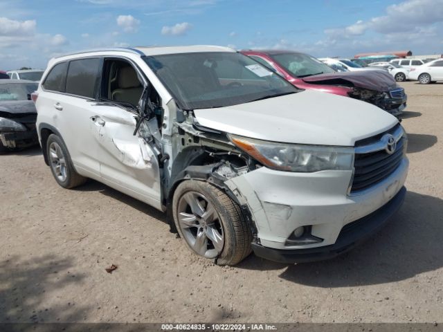 toyota highlander 2015 5tddkrfh8fs130756