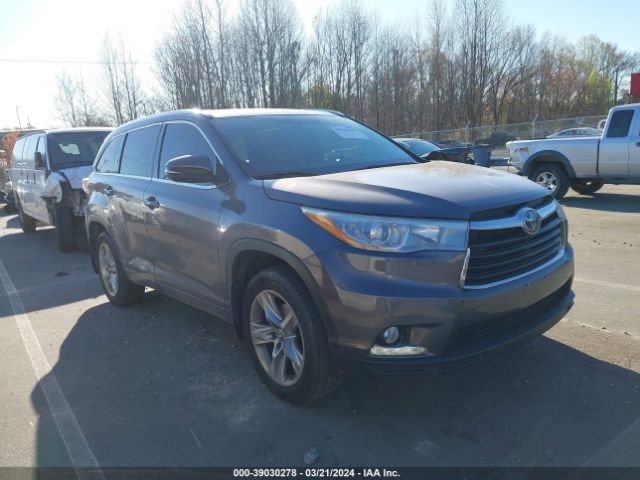 toyota highlander 2016 5tddkrfh8gs268718